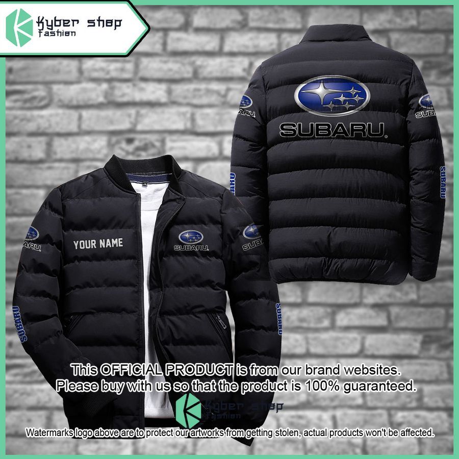 Subaru Custom Puffer Down Jacket 4 Subaru Custom Puffer Down Jacket word3