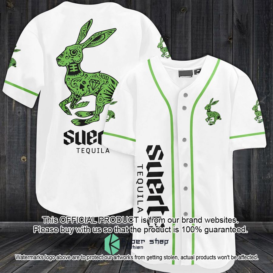 Suerte Tequila Baseball Jersey word3