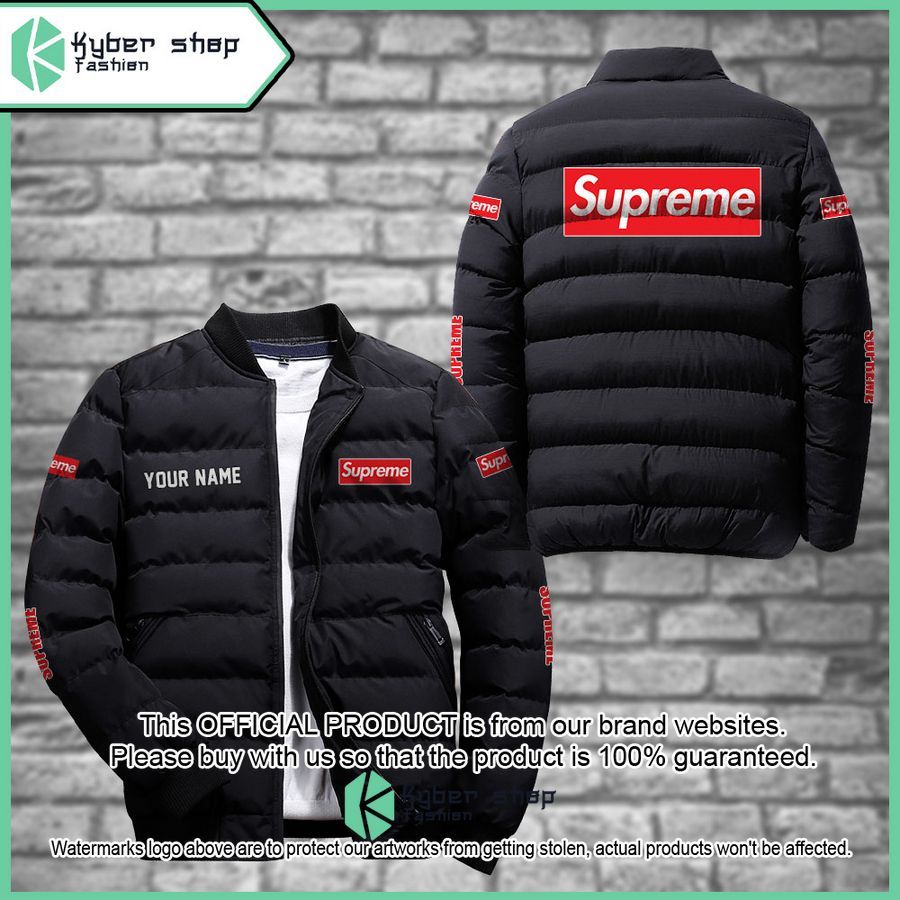 Supreme Puffer Down Jacket word3