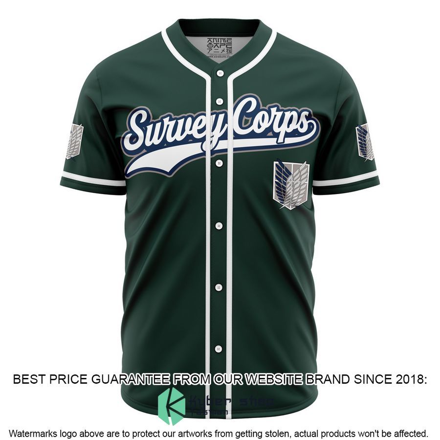 Survey Corps Ackerman Attack On Titan Baseball Jersey