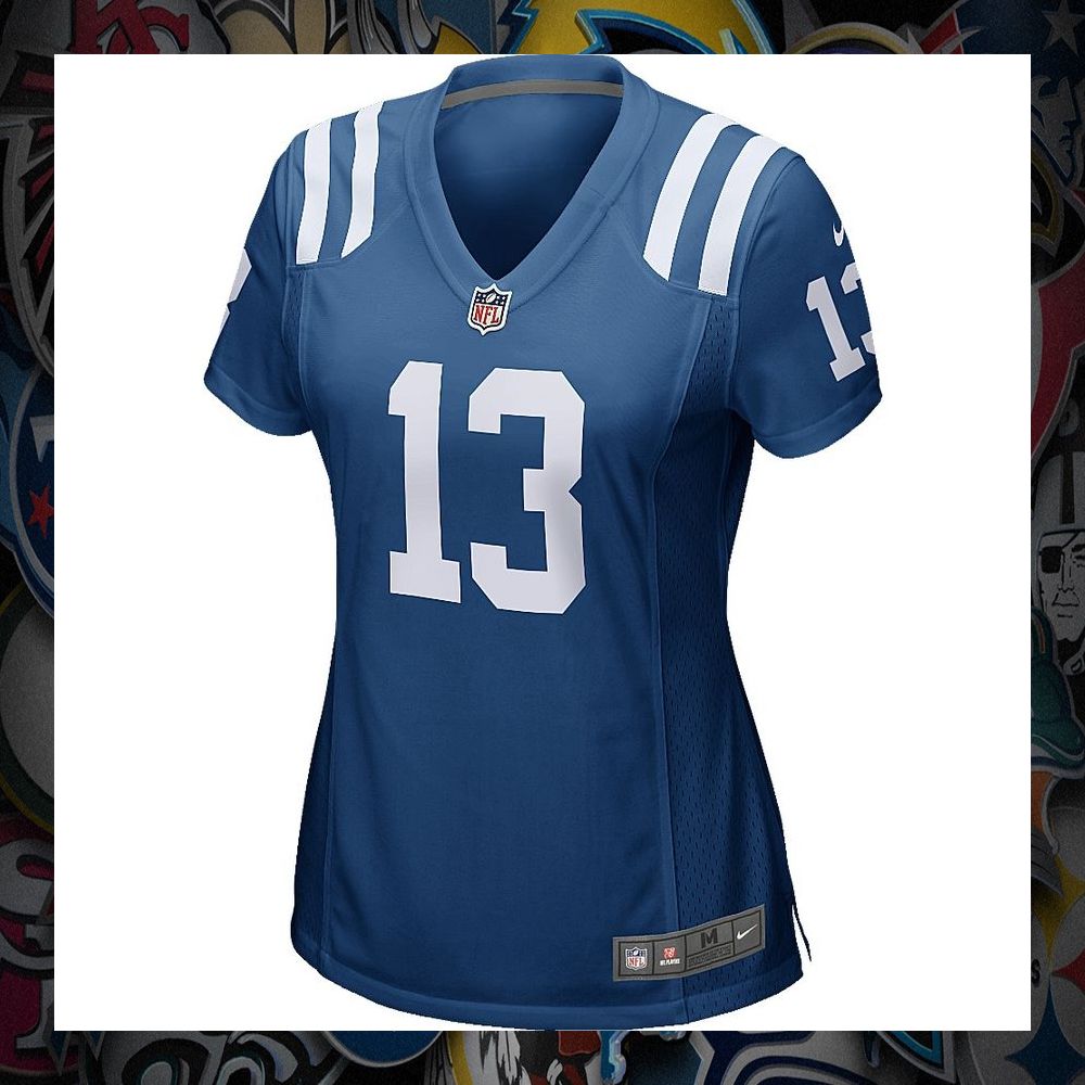 T.Y. Hilton Indianapolis Colts Royal Football Jersey 6 T.Y. Hilton Indianapolis Colts Royal Football Jersey word2