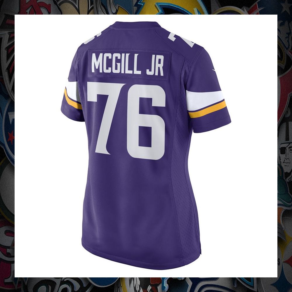 T.Y. McGill Jr. Minnesota Vikings Purple Football Jersey 7 T.Y. McGill Jr. Minnesota Vikings Purple Football Jersey word2