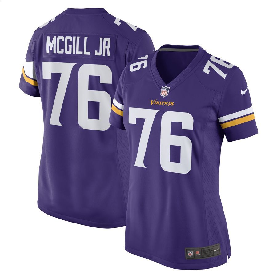 T.Y. McGill Jr. Minnesota Vikings Purple Football Jersey 4 T.Y. McGill Jr. Minnesota Vikings Purple Football Jersey word2