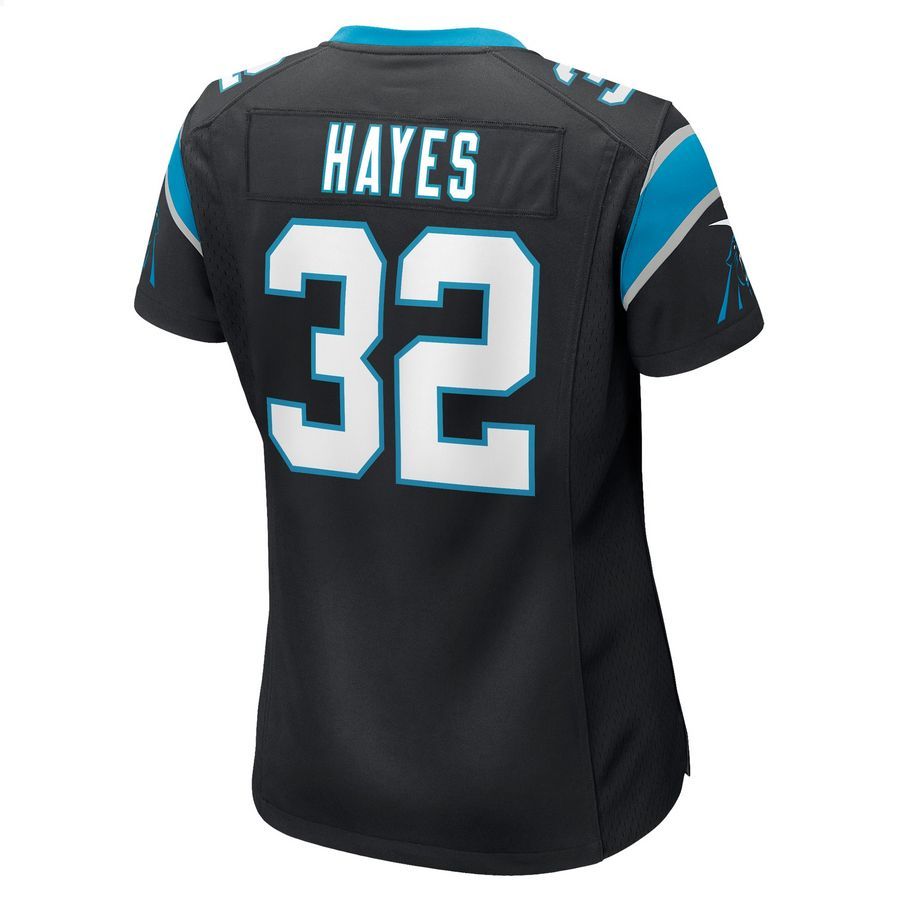 Tae Hayes Carolina Panthers Black Football Jersey 3 Tae Hayes Carolina Panthers Black Football Jersey word2