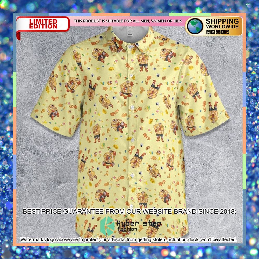 Taishiro Toyomitsu Fat Gum Hero Bnha Hawaiian Button Up Shirt 4 Taishiro Toyomitsu Fat Gum Hero Bnha Hawaiian Button Up Shirt word1