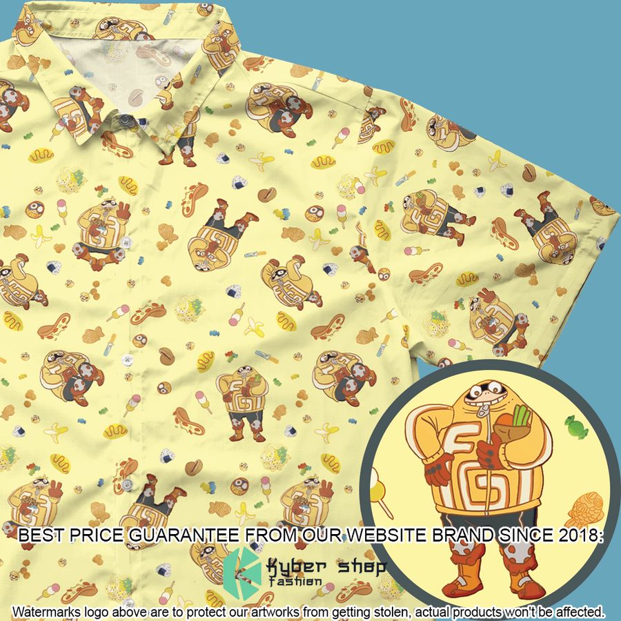 Taishiro Toyomitsu Fat Gum Hero Bnha Hawaiian Button Up Shirt 3 Taishiro Toyomitsu Fat Gum Hero Bnha Hawaiian Button Up Shirt word1