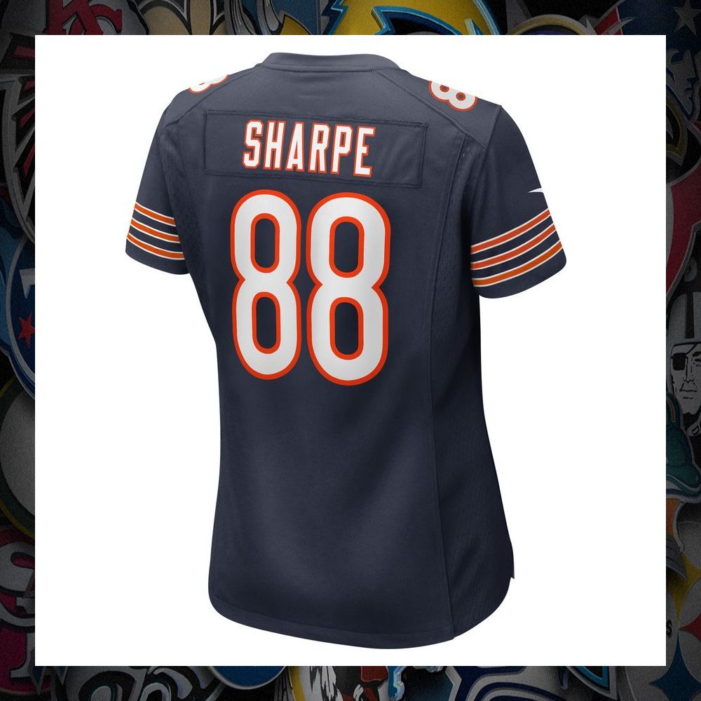 Tajae Sharpe Chicago Bears Navy Football Jersey 32 Tajae Sharpe Chicago Bears Navy Football Jersey word2