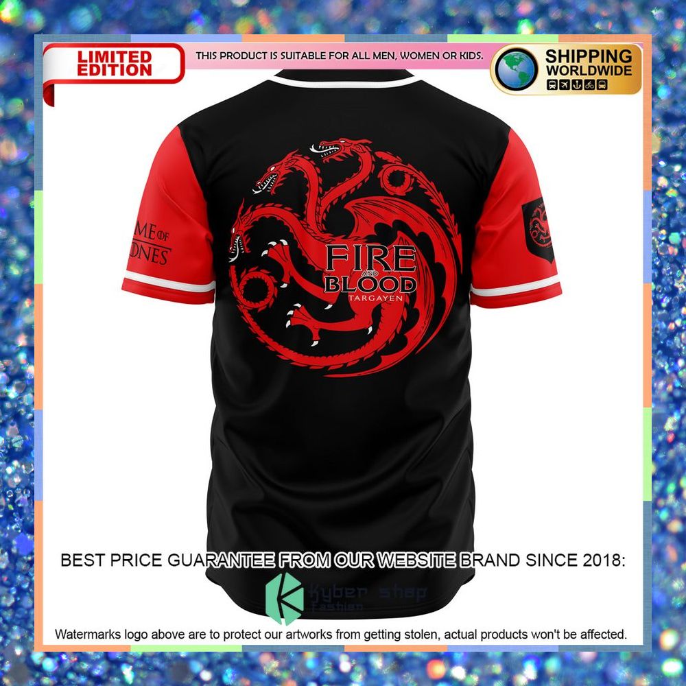 Targaryens Of Dragonstone Game Of Thrones Baseball Jersey 6 Targaryens Of Dragonstone Game Of Thrones Baseball Jersey word3