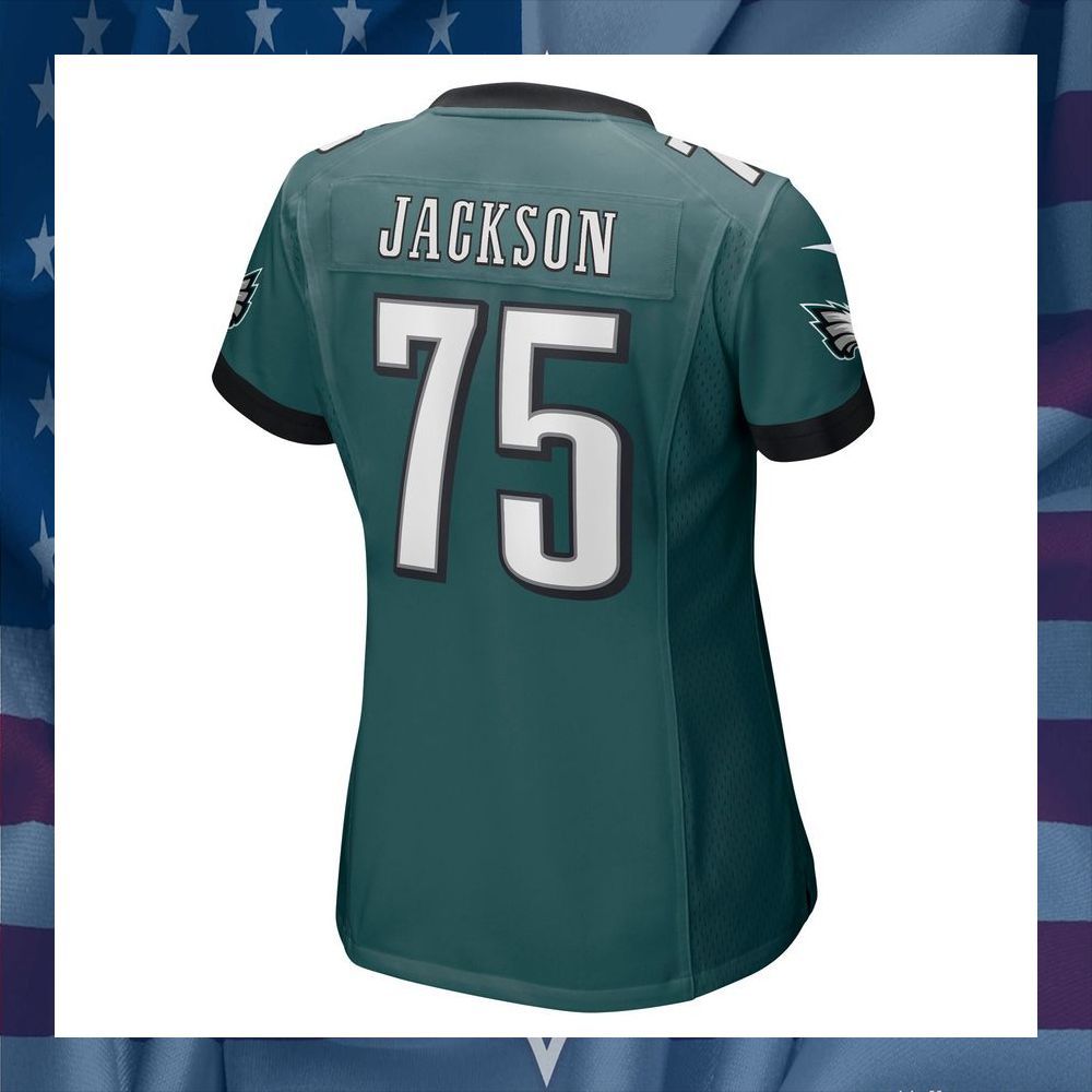Tarron Jackson Philadelphia Eagles Women's Midnight Green Football Jersey 7 Tarron Jackson Philadelphia Eagles Women's Midnight Green Football Jersey word1