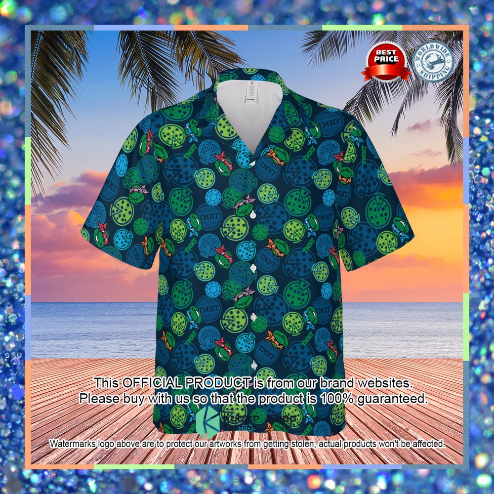 Teenage Mutant Ninja Turtles Pizza Hawaiian Shirt 6 Teenage Mutant Ninja Turtles Pizza Hawaiian Shirt word1