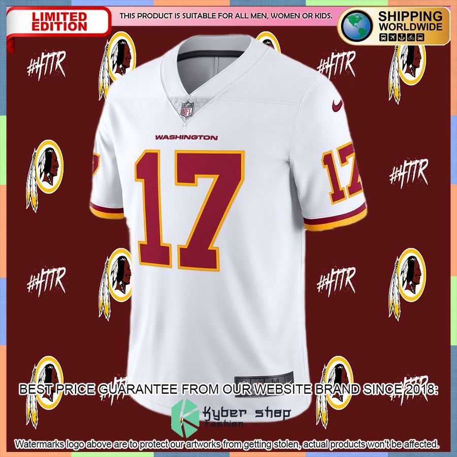 Terry McLaurin Washington Football Team Vapor White Football Jersey 5 Terry McLaurin Washington Football Team Vapor White Football Jersey word1