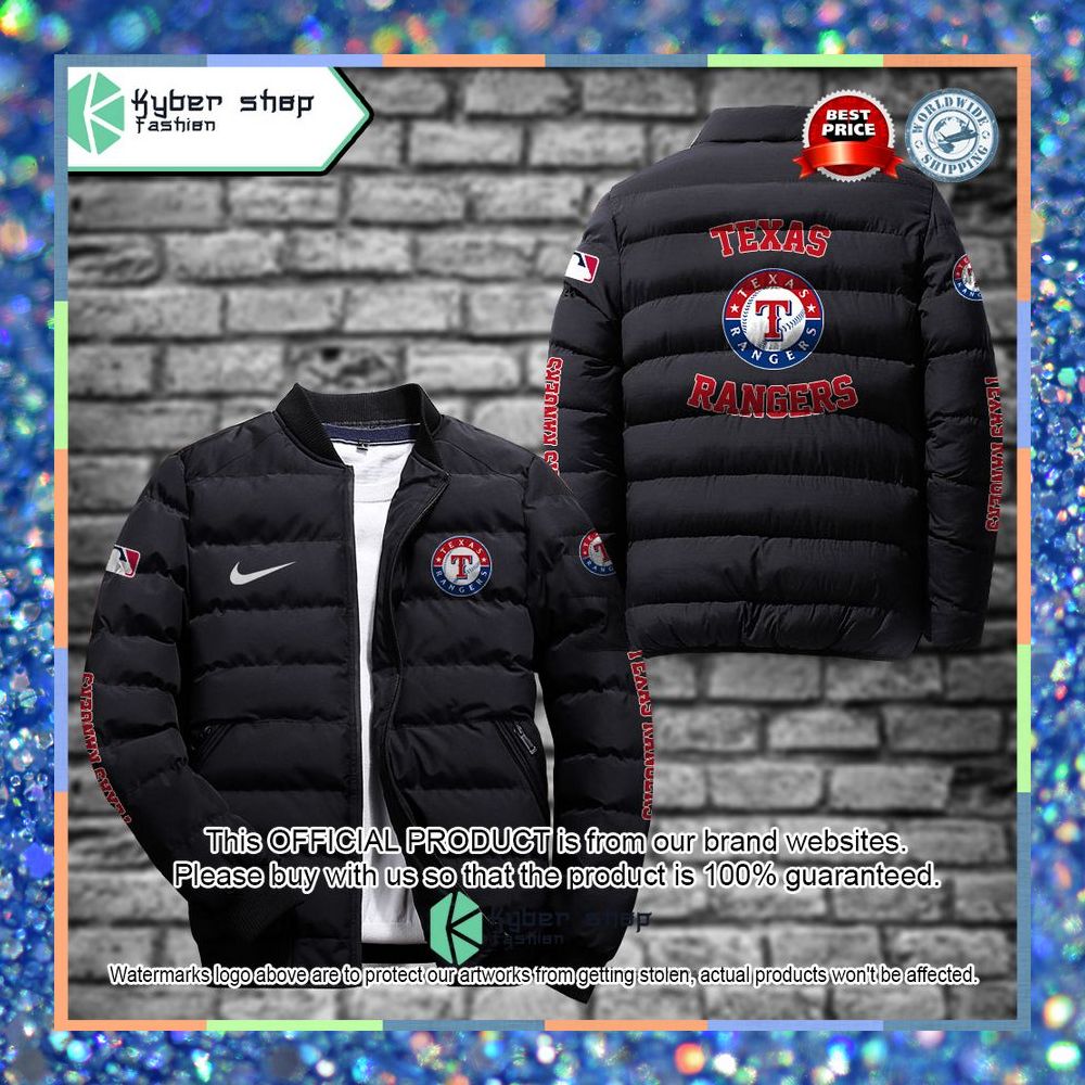Texas Rangers MLB Puffer Down Jacket 8 Texas Rangers MLB Puffer Down Jacket word1