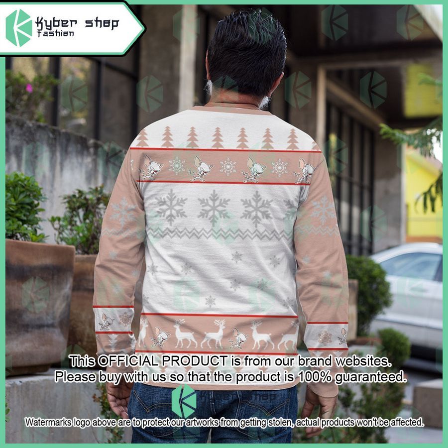 The Brain Pinky and The Brain Ugly Sweater 3 The Brain Pinky and The Brain Ugly Sweater word2
