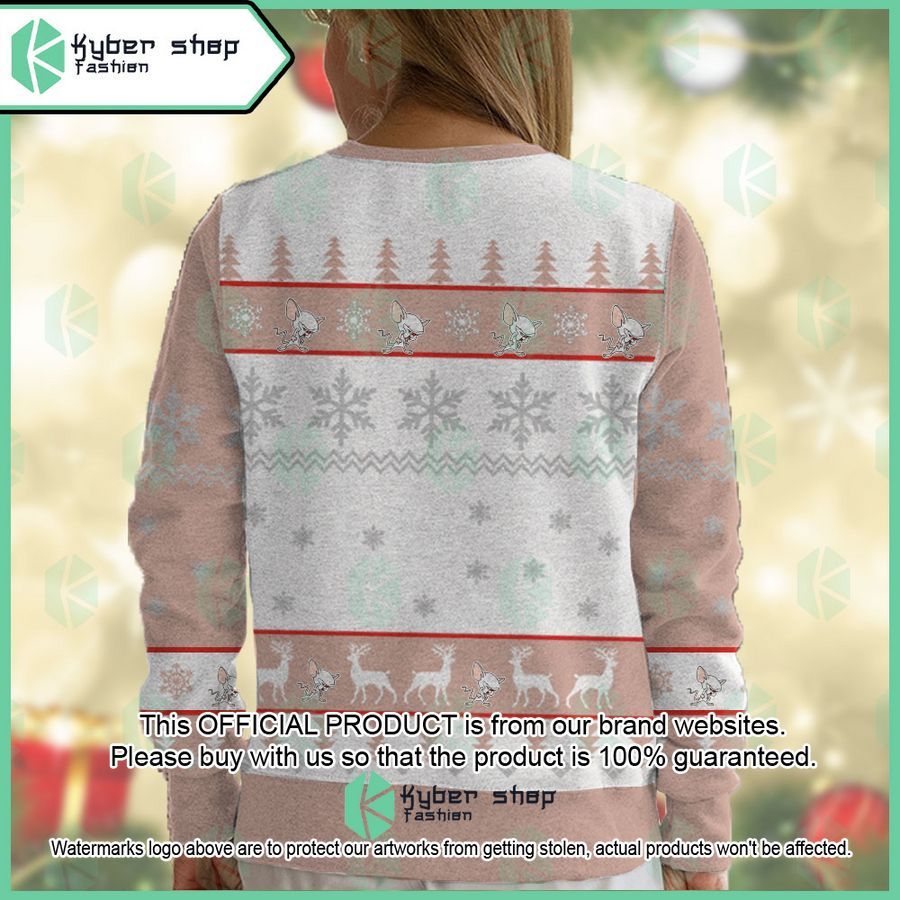 The Brain Pinky and The Brain Ugly Sweater 5 The Brain Pinky and The Brain Ugly Sweater word2