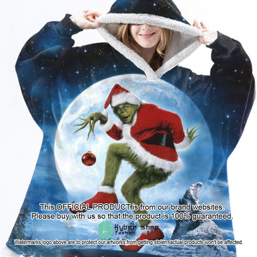 The Grinch Blanket Hoodie