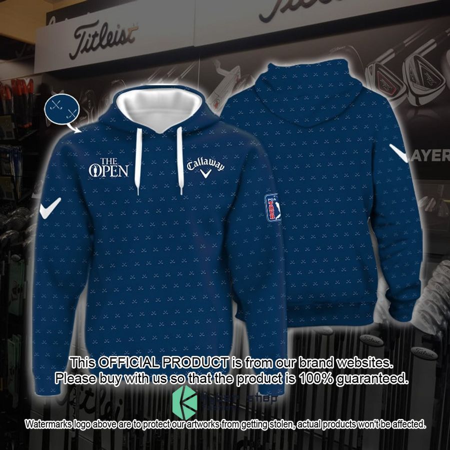 The Open Callaway blue Shirt, Hoodie