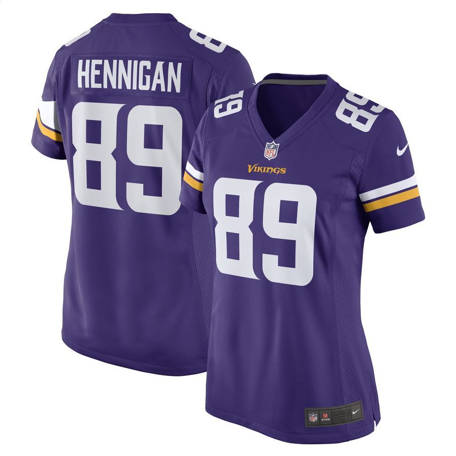 Thomas Hennigan Minnesota Vikings Purple Football Jersey