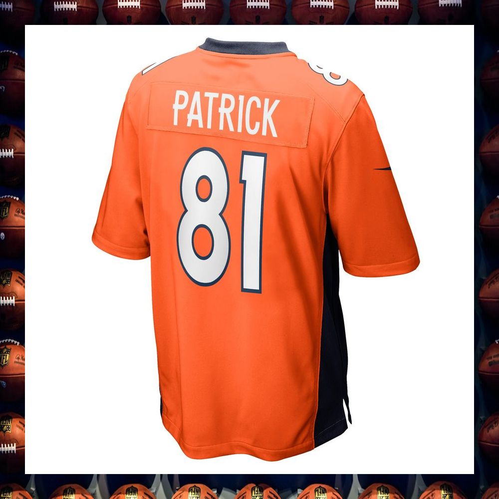 Tim Patrick Denver Broncos Orange Football Jersey 3 Tim Patrick Denver Broncos Orange Football Jersey word2
