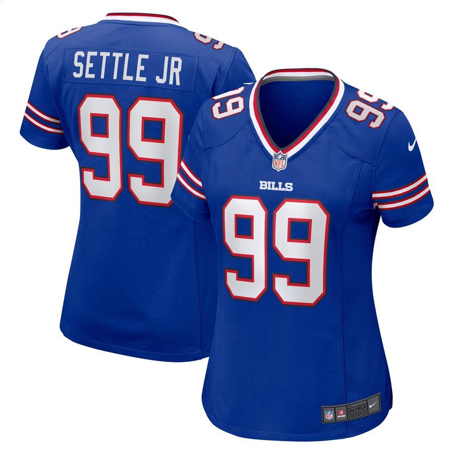 Tim Settle Buffalo Bills Royal Football Jersey