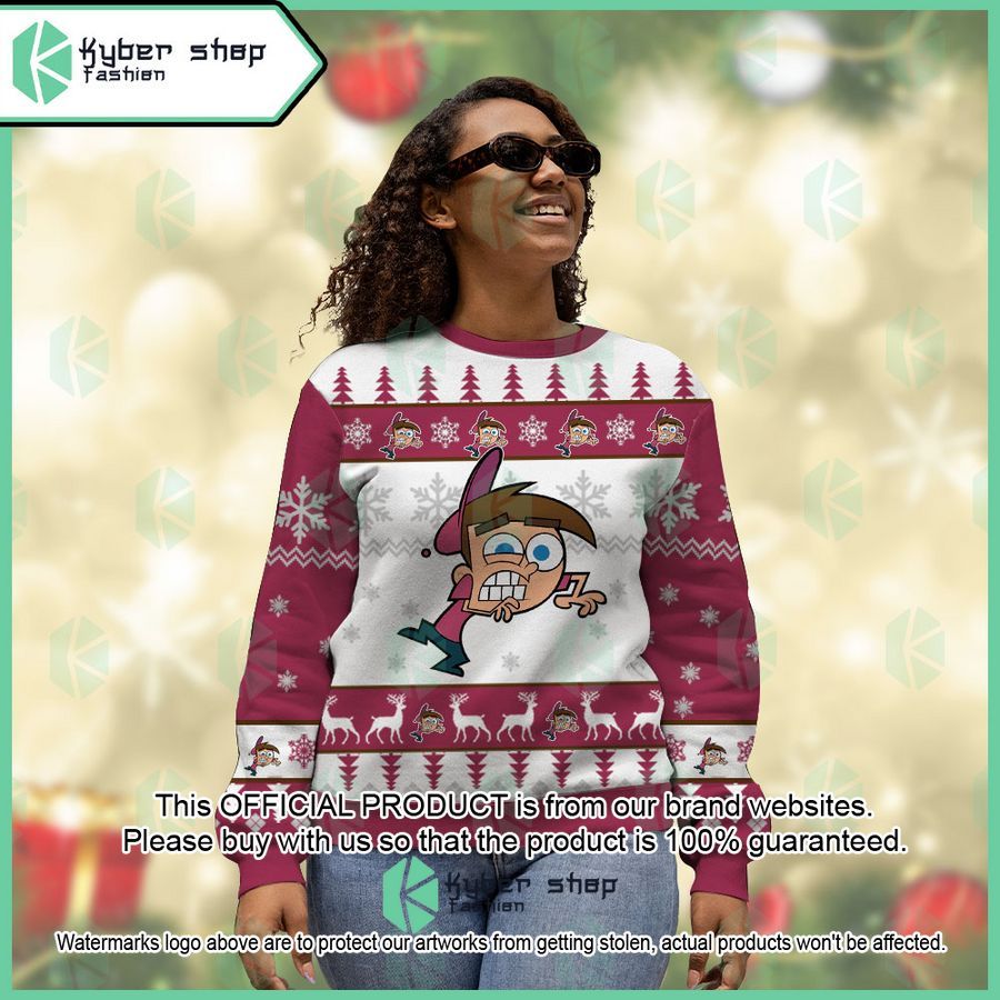 Timmy Turner The Fairly Odd Parents Ugly Sweater 4 Timmy Turner The Fairly Odd Parents Ugly Sweater word1
