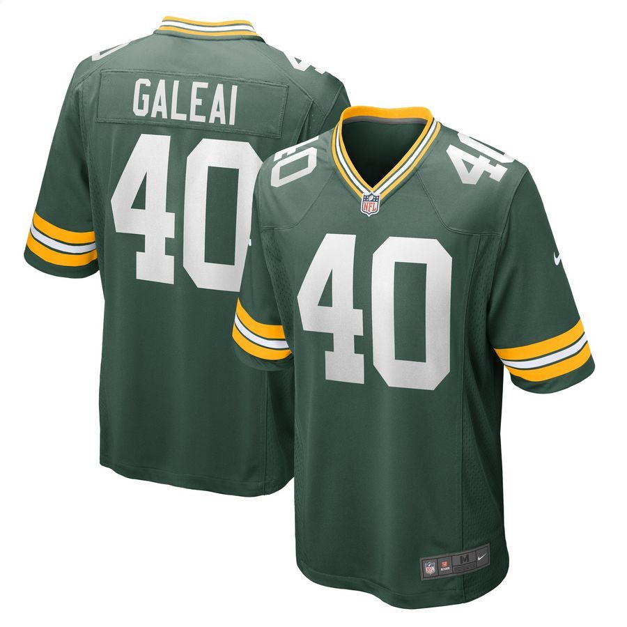 Tipa Galeai Green Bay Packers Team Green Football Jersey 4 Tipa Galeai Green Bay Packers Team Green Football Jersey word2