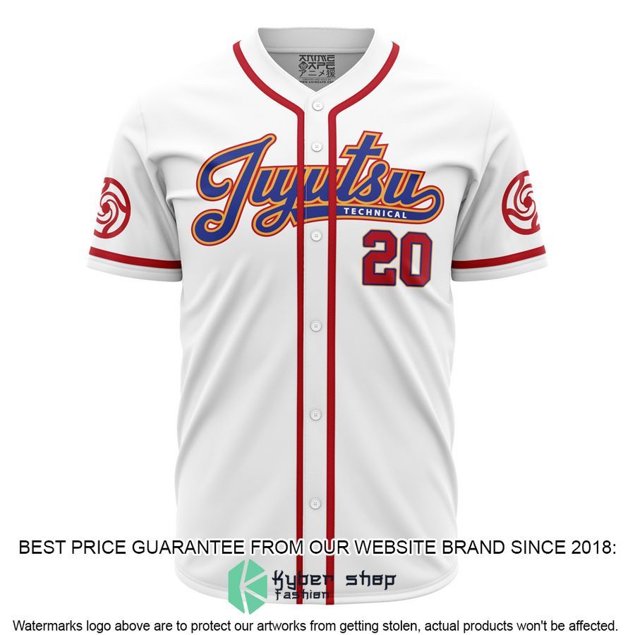 Tokyo Jujutsu High Jujutsu Kaisen Baseball Jersey word1