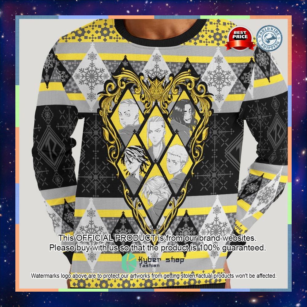 Toman Gang Christmas Ugly Sweater 7 Toman Gang Christmas Ugly Sweater word1