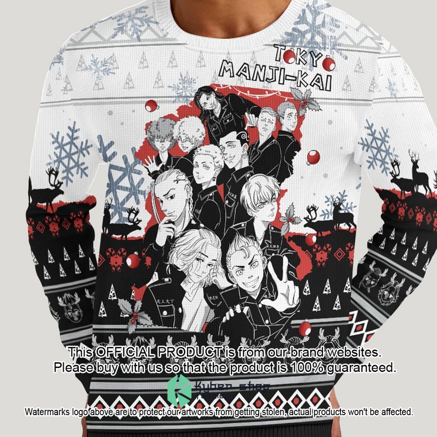 Toman Tokyo Manji Kai Christmas Sweater word1