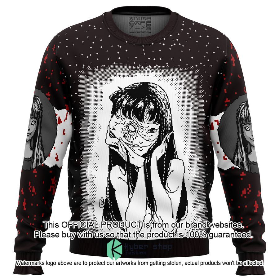 Tomie Junji Ito Ugly Christmas Sweater