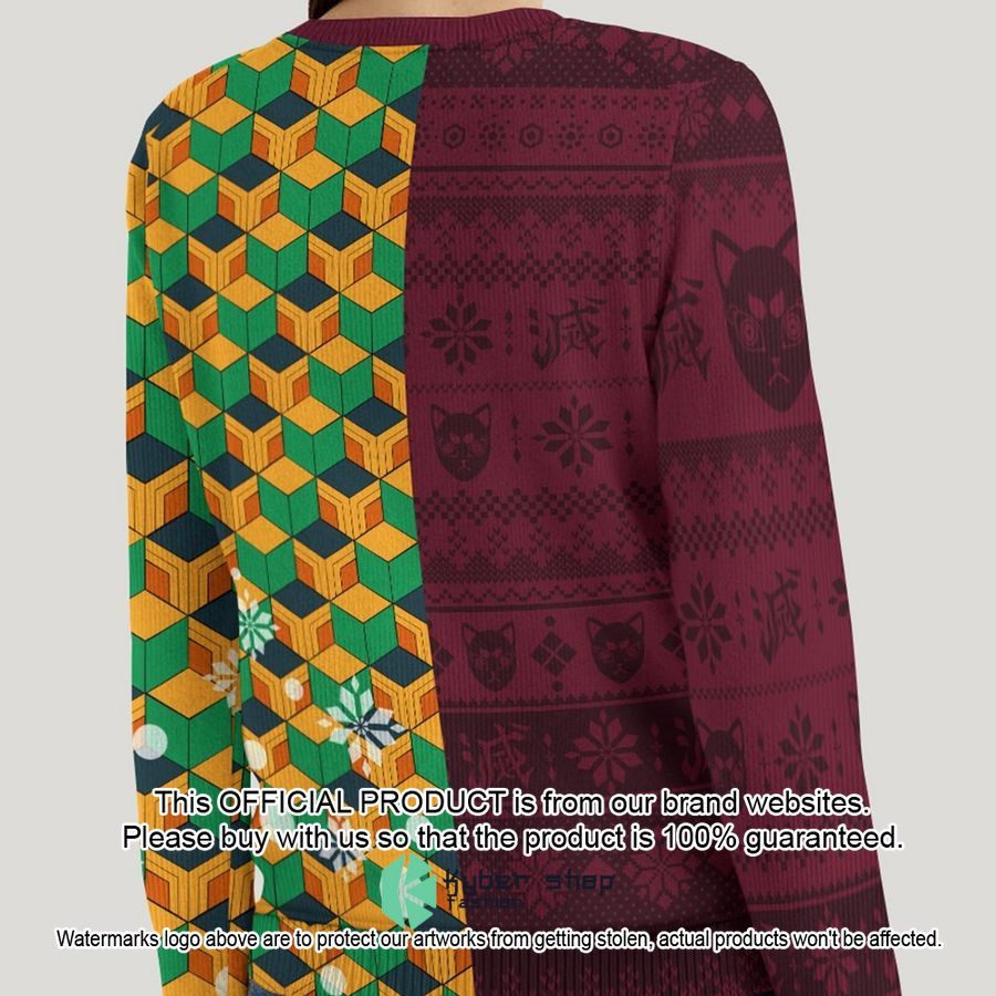 Tomioka Giyu Demon Slayer Christmas Sweater 3 Tomioka Giyu Demon Slayer Christmas Sweater word2