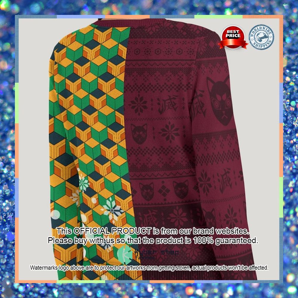 Tomioka Giyu Demon Slayer Christmas Sweater 8 Tomioka Giyu Demon Slayer Christmas Sweater word2