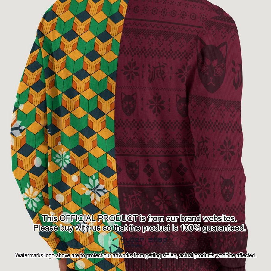 Tomioka Giyu Demon Slayer Christmas Sweater 4 Tomioka Giyu Demon Slayer Christmas Sweater word2