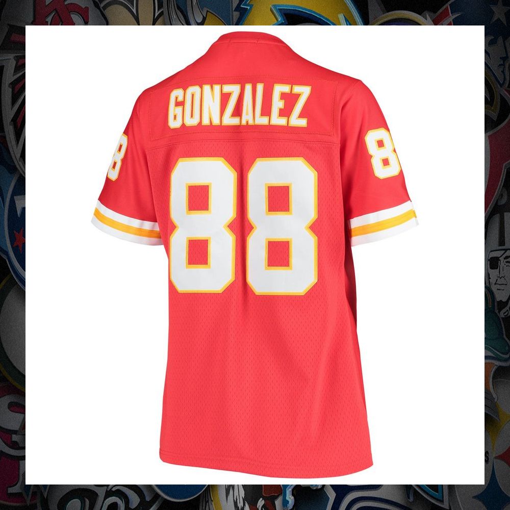 Tony Gonzalez Kansas City Chiefs Mitchell & Ness Legacy Replica Team Red Football Jersey 7 Tony Gonzalez Kansas City Chiefs Mitchell & Ness Legacy Replica Team Red Football Jersey word1