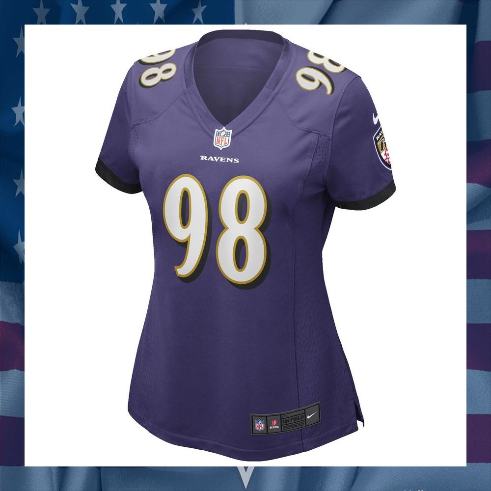 Tony Siragusa Baltimore Ravens Women's Football Retired Purple Football Jersey 6 Tony Siragusa Baltimore Ravens Women's Football Retired Purple Football Jersey word3
