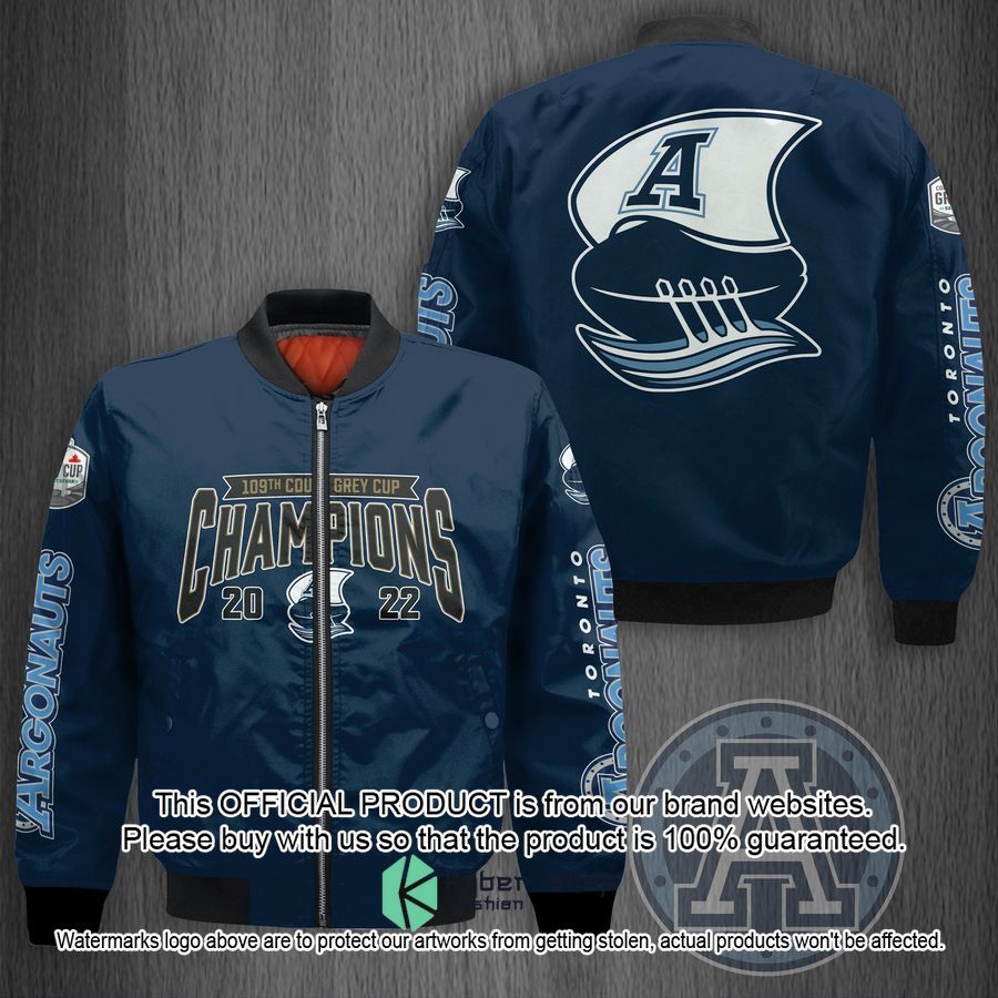 Toronto Argonauts 109th Grey Cup Champions 2022 Bomber Jacket
