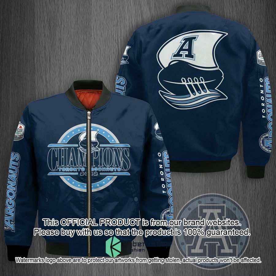 Toronto Argonauts 109th Grey Cup Champions Bomber Jacket