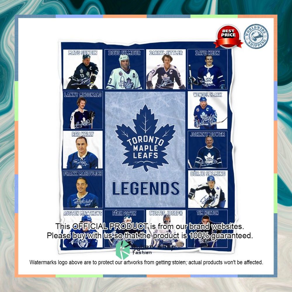 Toronto Maple Leafs Legends Players NHL Blanket 3 Toronto Maple Leafs Legends Players NHL Blanket word3