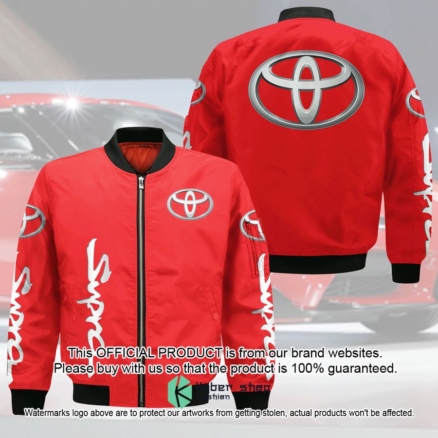 Toyoto Supra Bomber Jacket word3