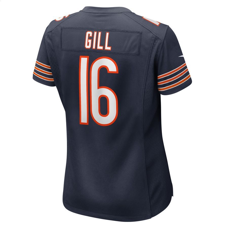 Trenton Gill Chicago Bears Navy Football Jersey 28 Trenton Gill Chicago Bears Navy Football Jersey word2