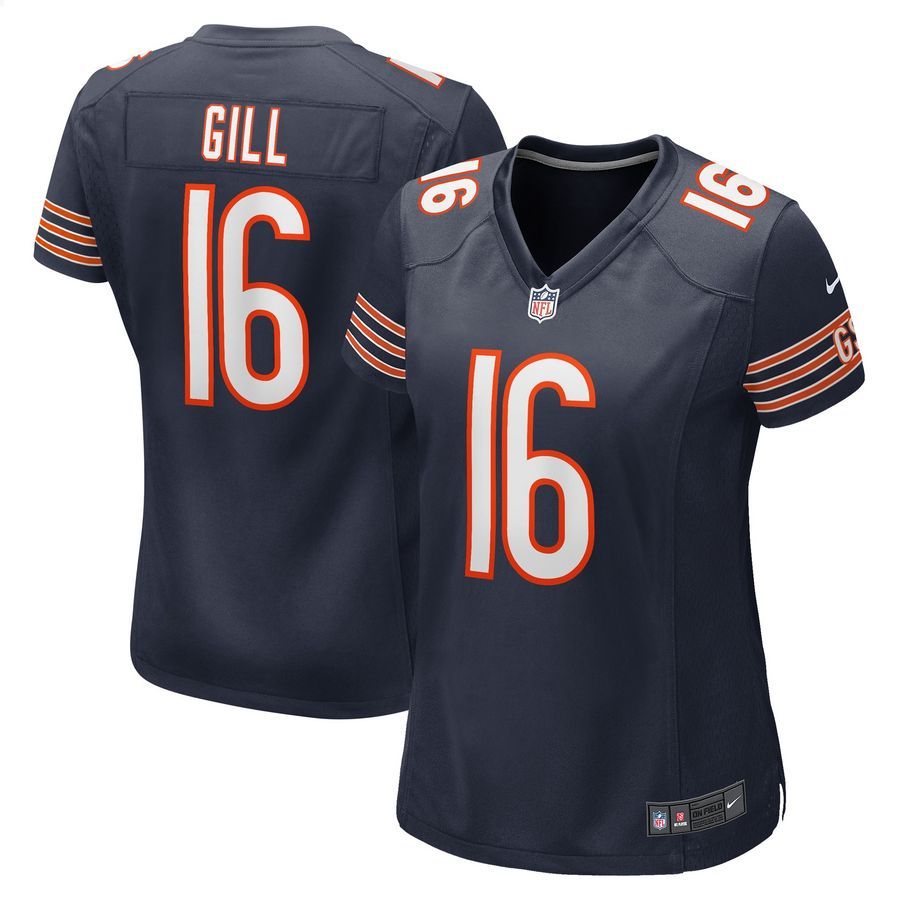 Trenton Gill Chicago Bears Navy Football Jersey 29 Trenton Gill Chicago Bears Navy Football Jersey word2