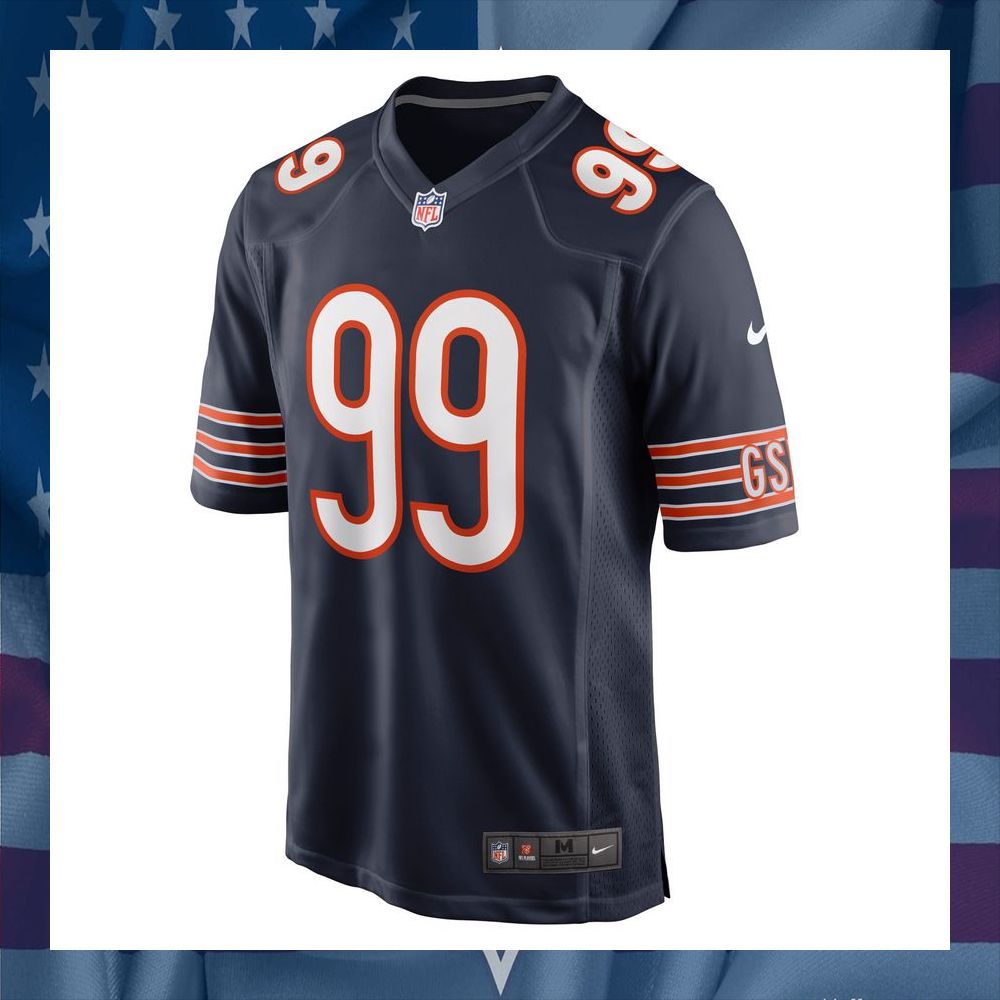 Trevis Gipson Chicago Bears Navy Football Jersey 6 Trevis Gipson Chicago Bears Navy Football Jersey word3