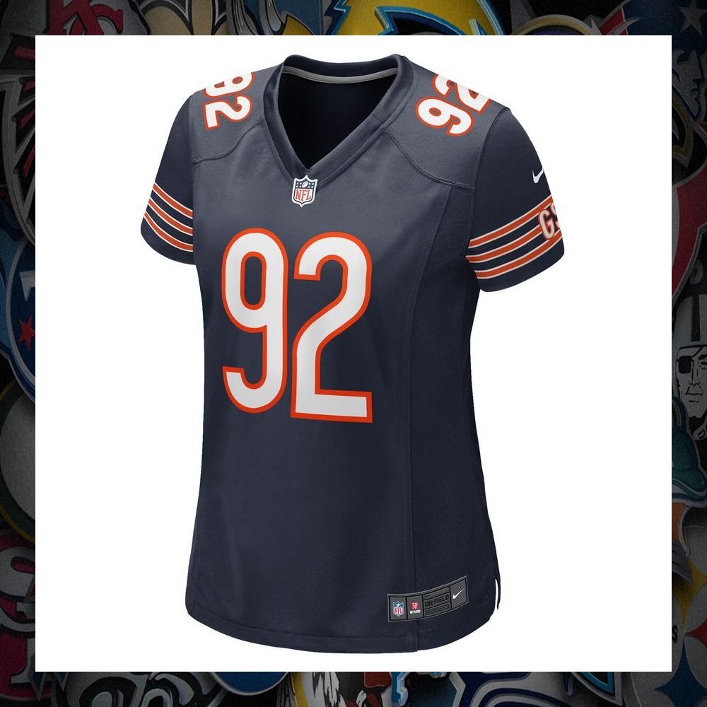 Trevon Coley Chicago Bears Navy Football Jersey 31 Trevon Coley Chicago Bears Navy Football Jersey word2