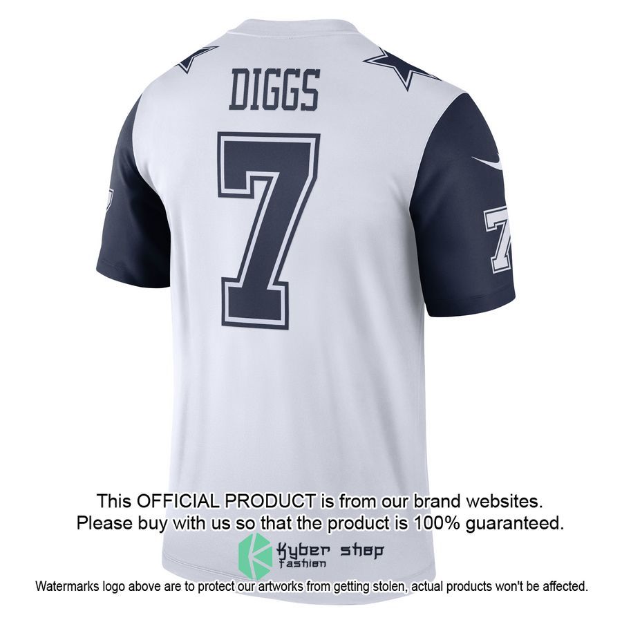 Trevon Diggs Dallas Cowboys Legend White Football Jersey 3 Trevon Diggs Dallas Cowboys Legend White Football Jersey word2