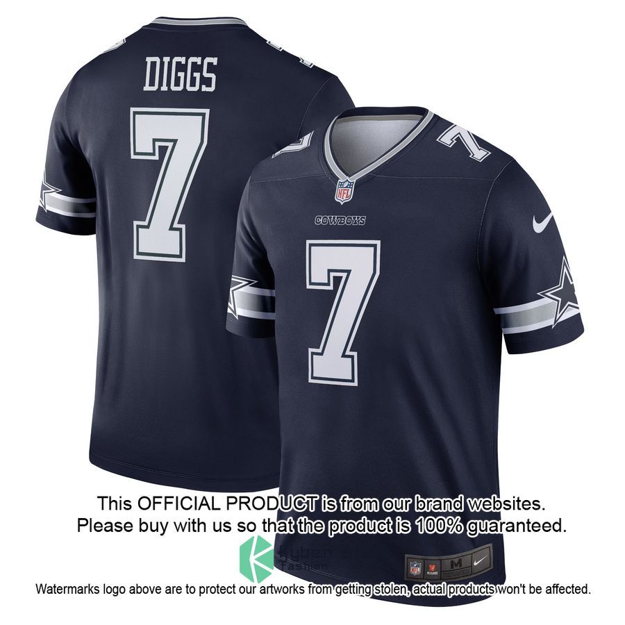 Trevon Diggs Dallas Cowboys Legend White Football Jersey 5 Trevon Diggs Dallas Cowboys Legend White Football Jersey word2