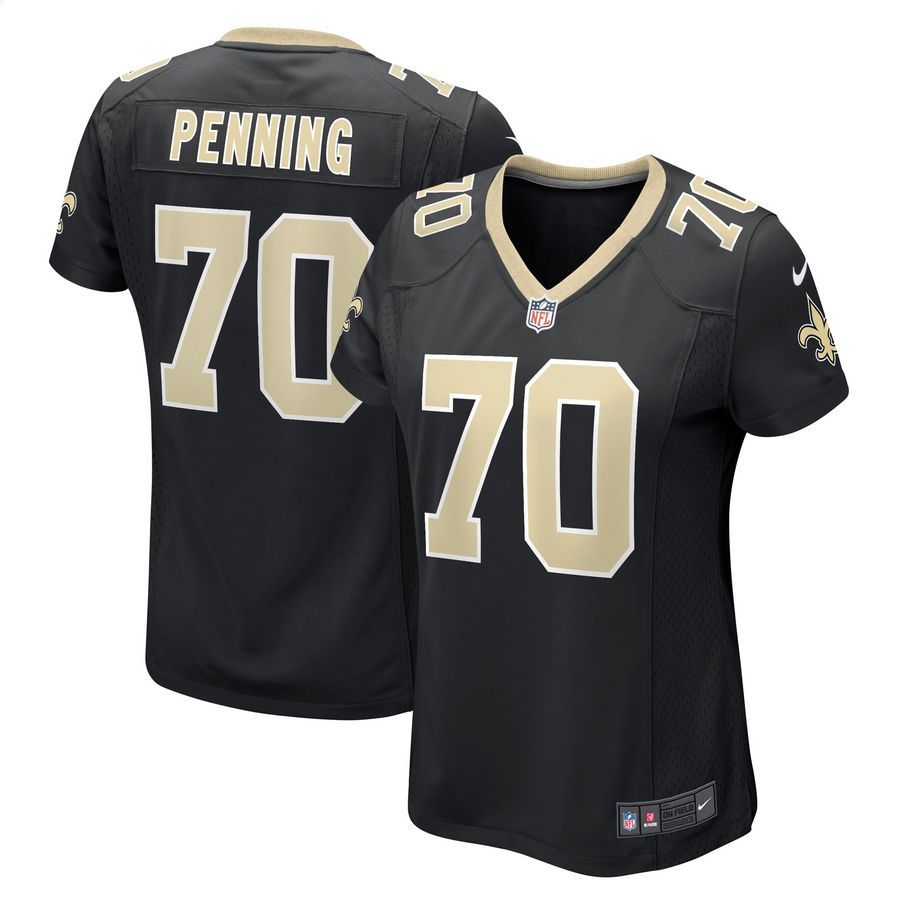 Trevor Penning New Orleans Saints Black Football Jersey