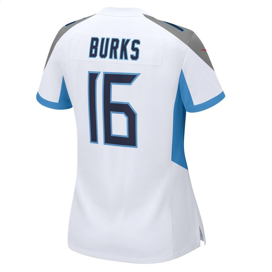 Treylon Burks Tennessee Titans White Football Jersey 3 Treylon Burks Tennessee Titans White Football Jersey word2