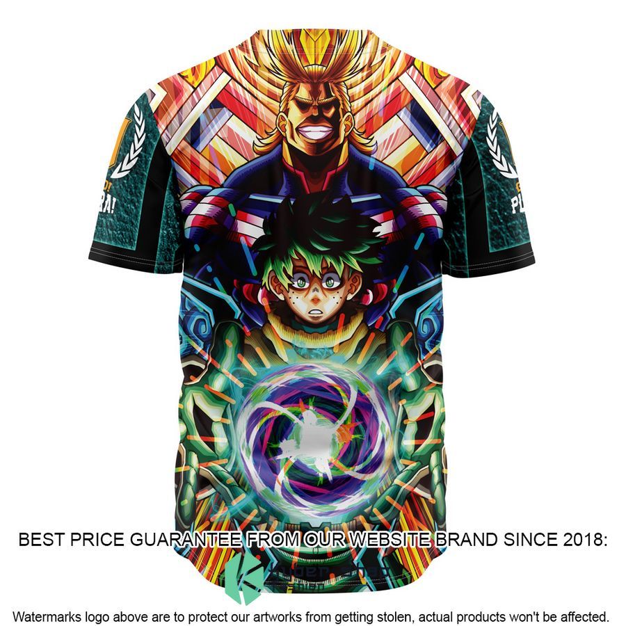 Trippy Deku X All Might My Hero Academia Baseball Jersey 4 Trippy Deku X All Might My Hero Academia Baseball Jersey word2