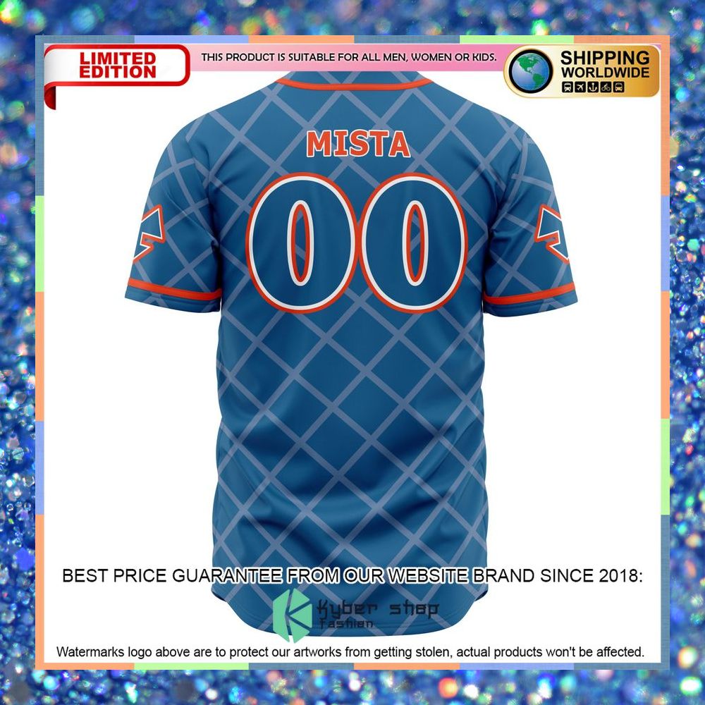 Trippy Guido Mista Six Bullets Jojos Bizarre Adventure Baseball Jersey 6 Trippy Guido Mista Six Bullets Jojos Bizarre Adventure Baseball Jersey word1