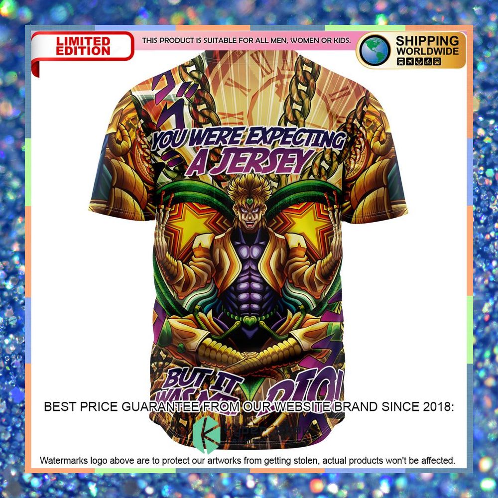 Trippy Medidating Dio Brando Jojos Bizarre Adventure Baseball Jersey 8 Trippy Medidating Dio Brando Jojos Bizarre Adventure Baseball Jersey word1