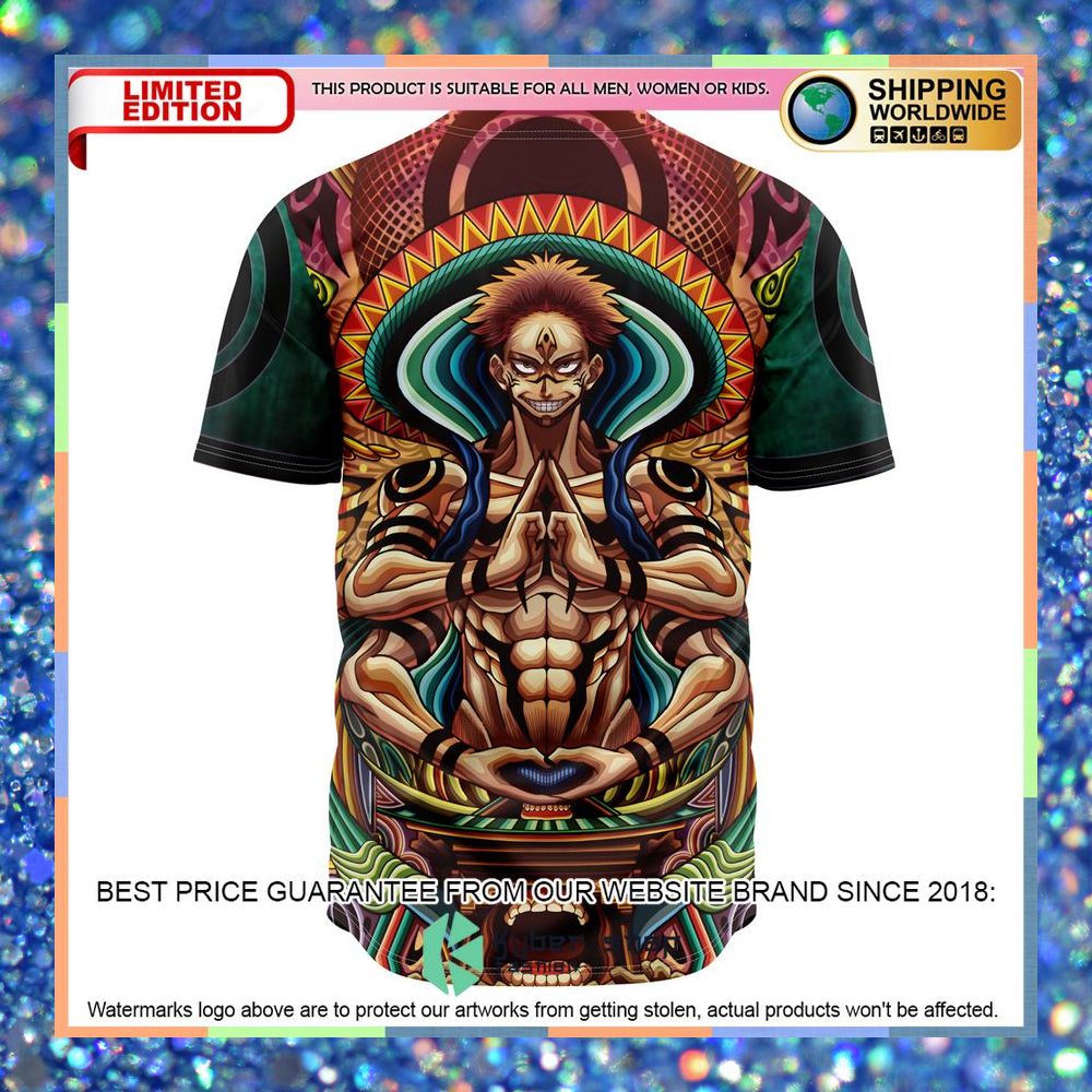 Trippy Ryomen Sukuna Jujutsu Kaisen Baseball Jersey 8 Trippy Ryomen Sukuna Jujutsu Kaisen Baseball Jersey word1